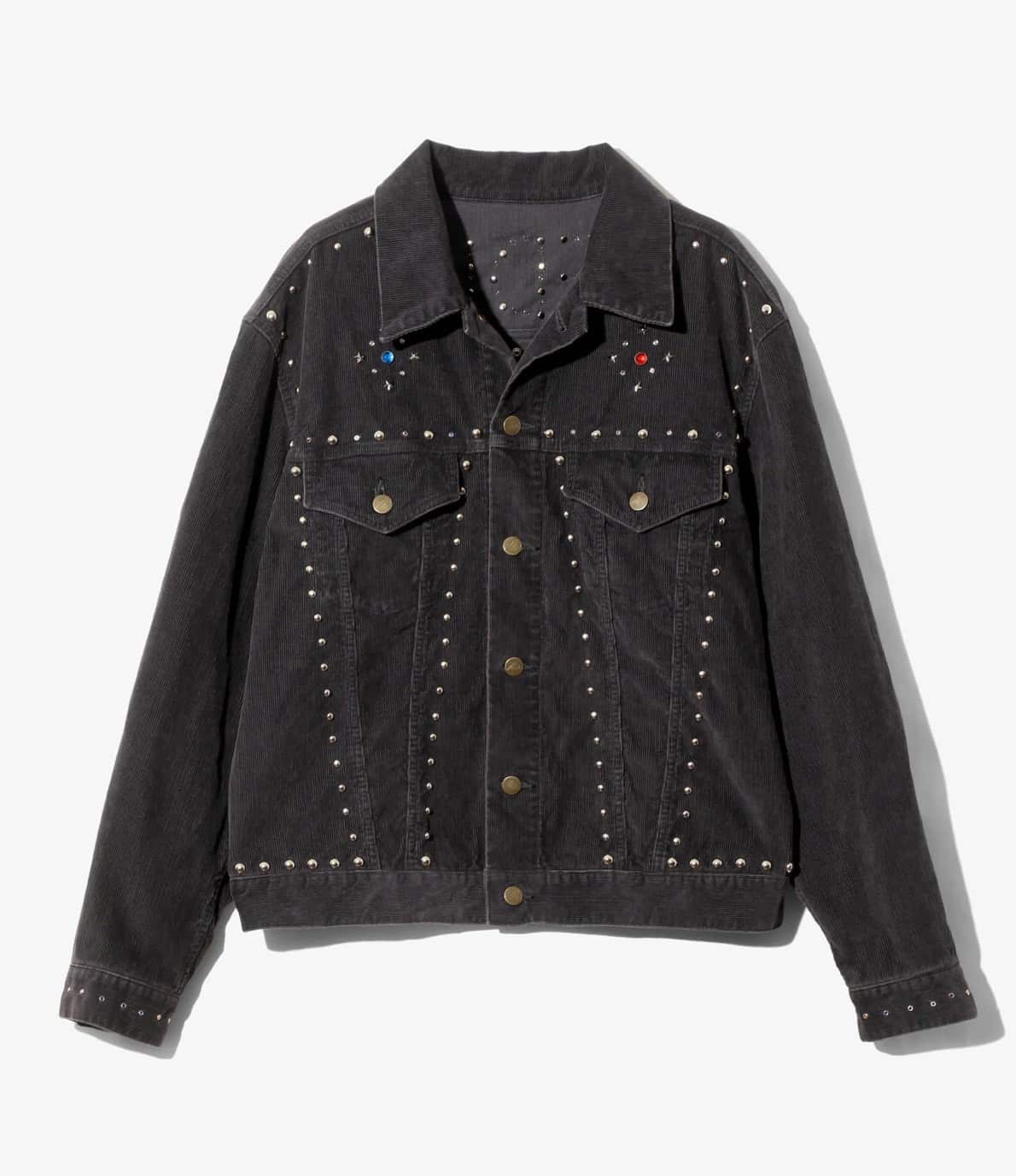 NEEDLES/ニードルズ/STUDDED JEAN JACKET - 14W CORDUROY スタッズ