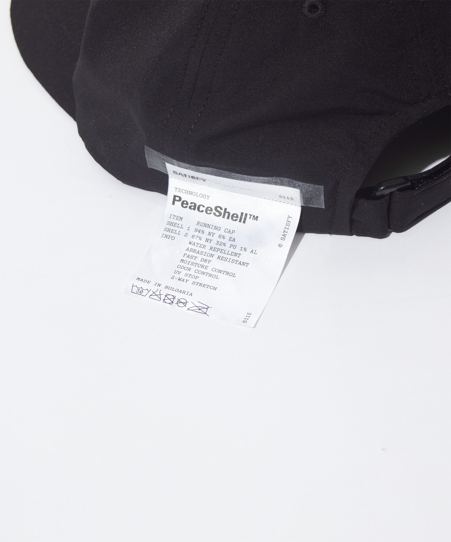 SATISFY PEACESHELL RUNNING CAP RCM / サティスファイ ピースシェル