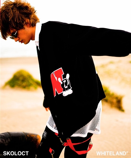 SKOLOCT/スコロクト×ホワイトランド/KNIT CARDIGAN(1 Black)｜ LHP