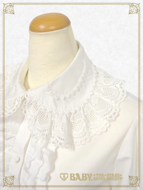 ハートハートブラウス(オフシロ)｜ ベイビー、ザ スターズ シャイン