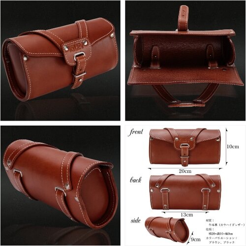 KILEY ( キーレイ ) サドルバッグ 本牛革レザーバッグ ハーニー