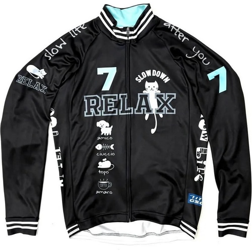 7-ITA ( セブンアイティエー ) 長袖ジャージ Relax Cat LS Jersey