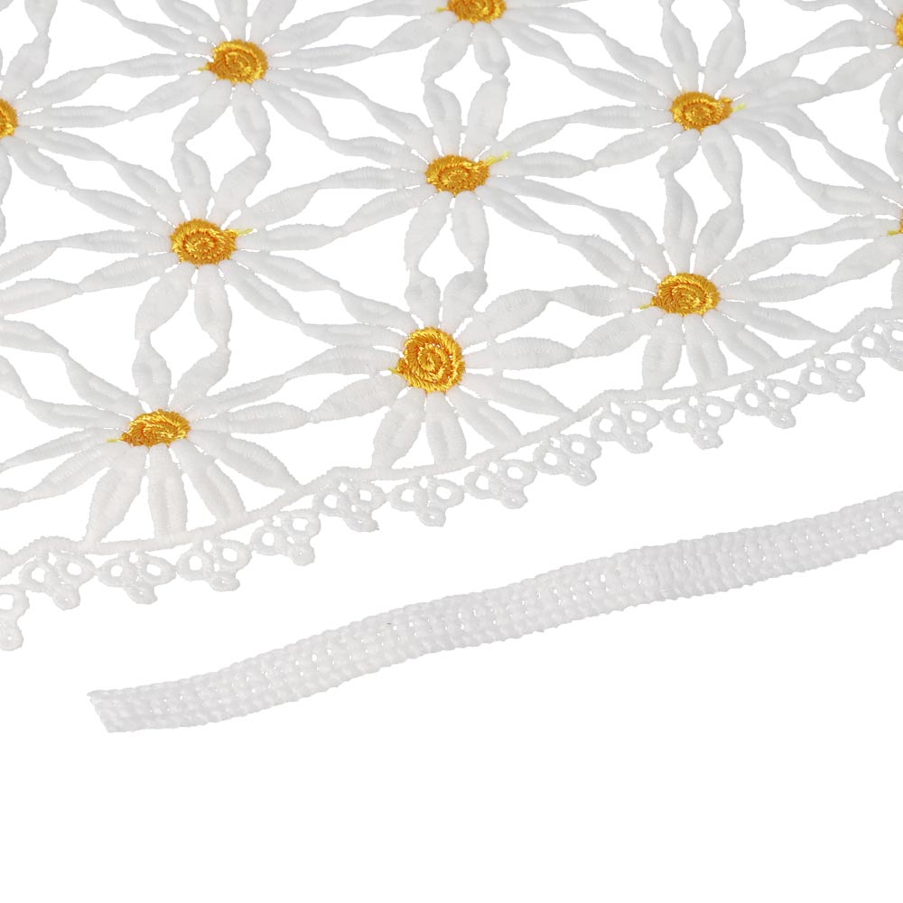 ヘッドドレス フラワー レース 刺繍 ヘッドスカーフ バブーシュカ