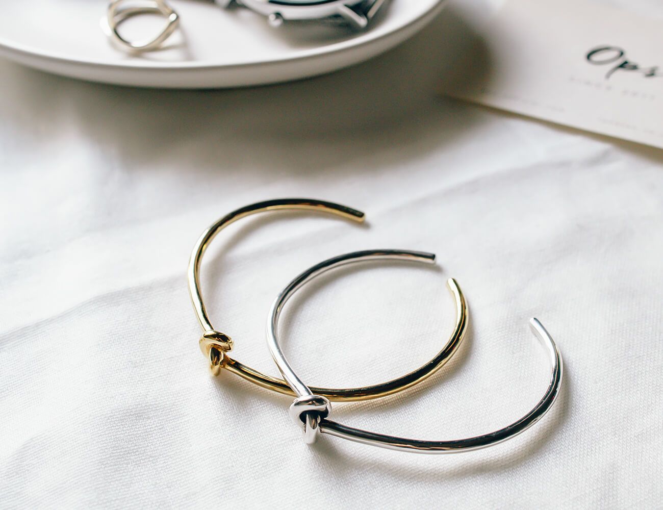 Silver925 Tight Knot Bangle OBLIGA -オブリガ- | Ops.(オプス)公式ストア
