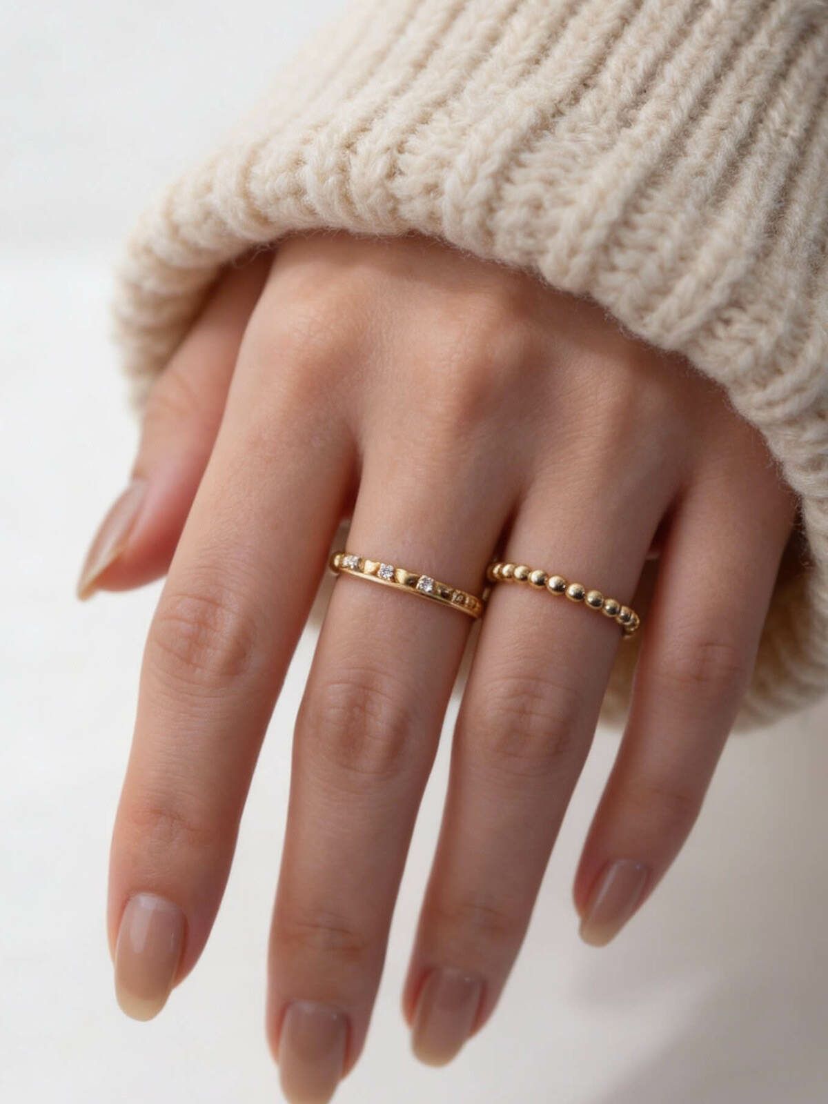 k10 リング 地金 指輪 レディース ゴールド 10金 シンプル 【milne