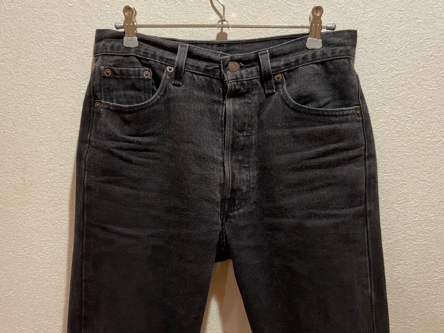 人気上昇中】《Levi's（リーバイス）》の後染め501【ブラックデニム