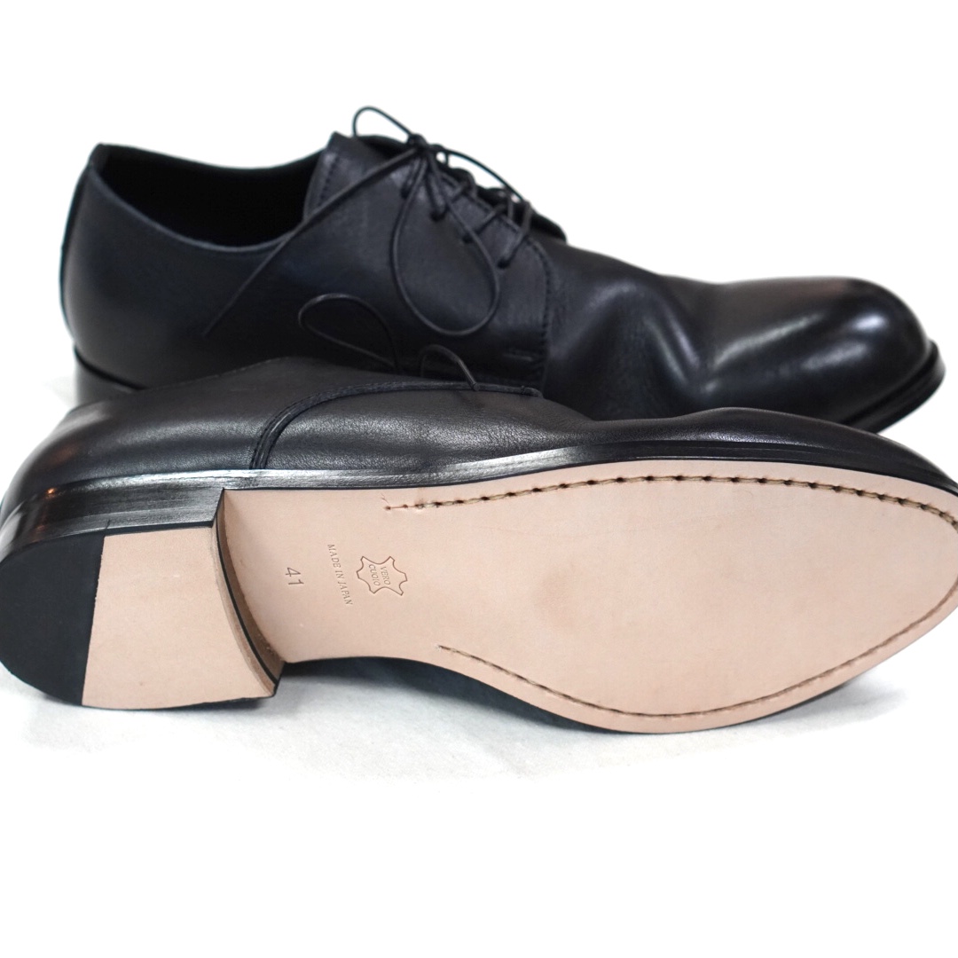 PADRONE/パドローネ】DERBY PLAIN TOE SHOES /ダービープレーントゥ