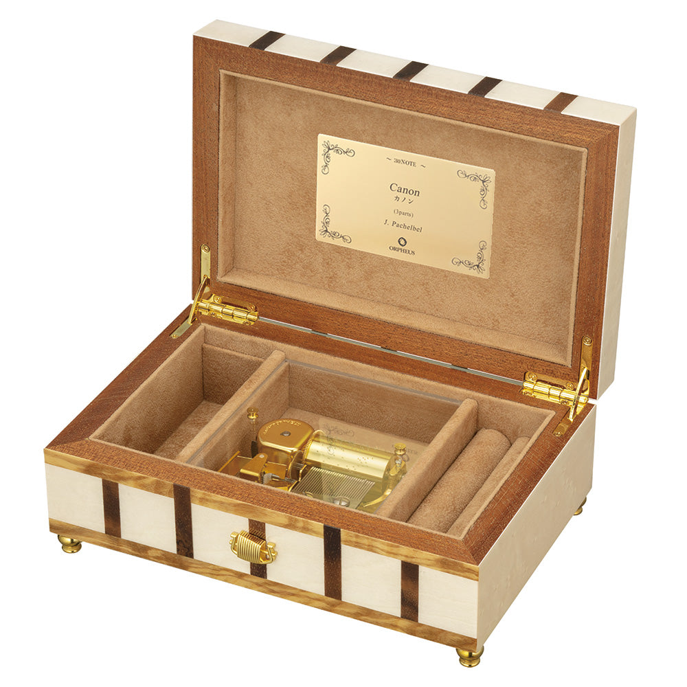 曲が選べる・誕生日に人気】【EX190I】30弁 ORPHEUS イタリア象嵌小物