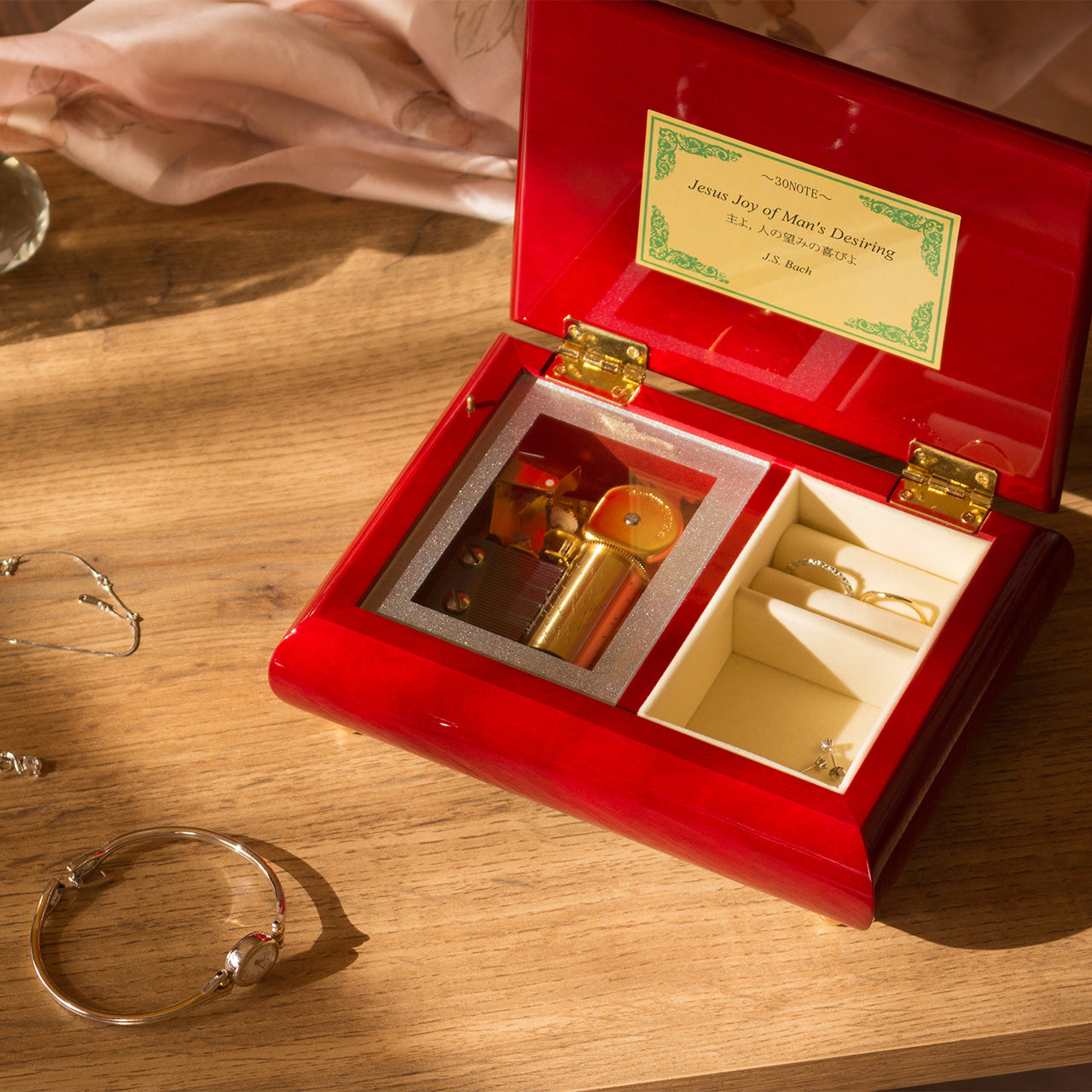 曲が選べる・誕生日に人気】30弁 ミーティス メープル ワイン｜高級