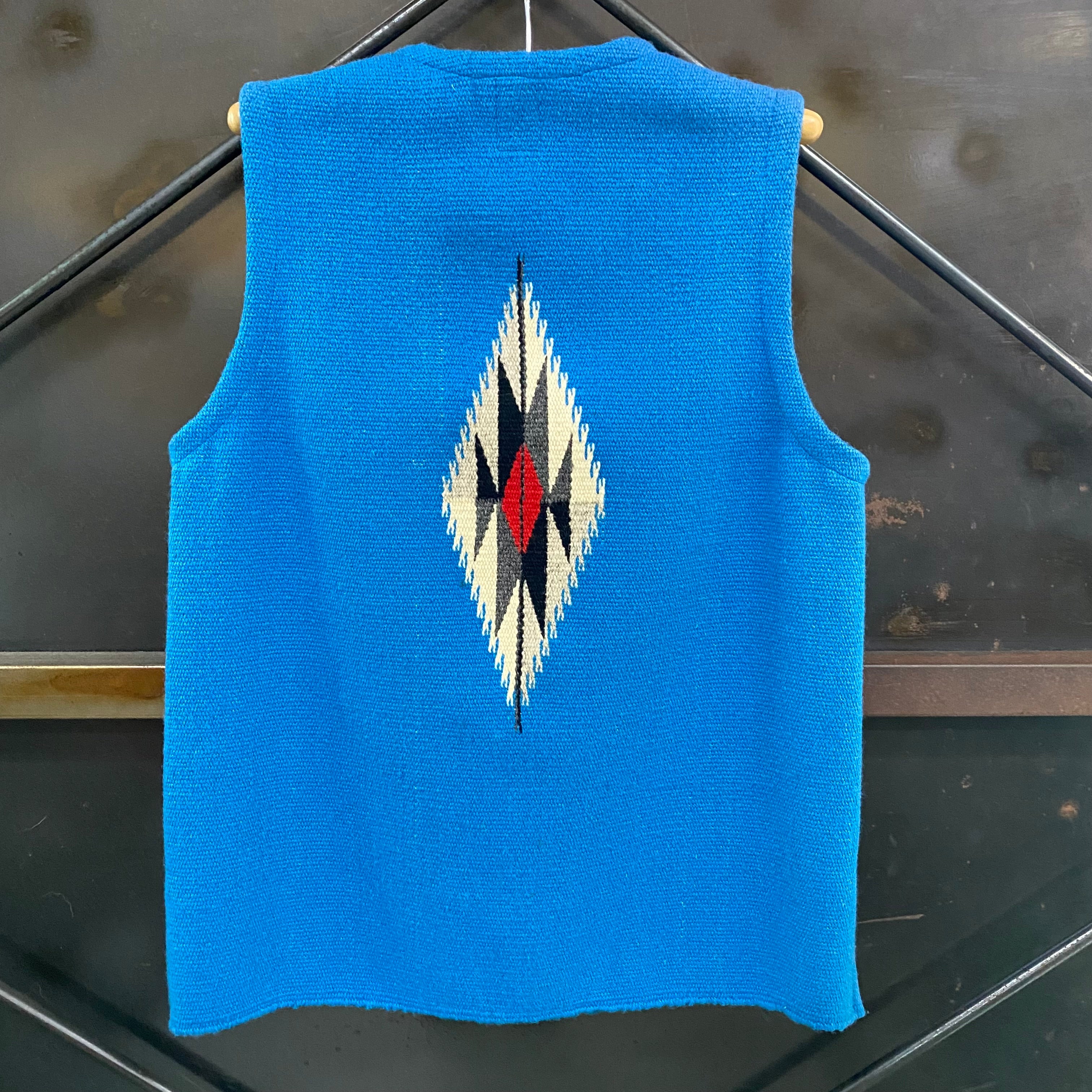 ORTEGA/オルテガ CHIMAYO VEST チマヨベスト 13-26_BLU_1 – ORIGINAL