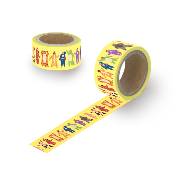 オリジナル マスキングテープ 20mm幅【印刷専用】【最安値308円