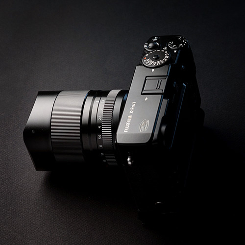 スクエアフード FUJIFILM XF33mm/23mm f1.4 R LM WR専用アルミフード