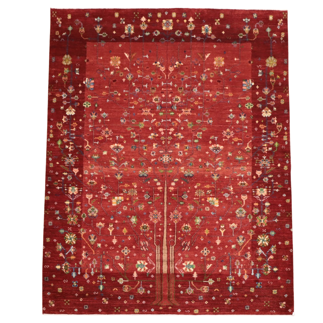 ゾランヴァリ・ギャッベ／ルリバフ 286×218cm（ZX-1422）｜高密度