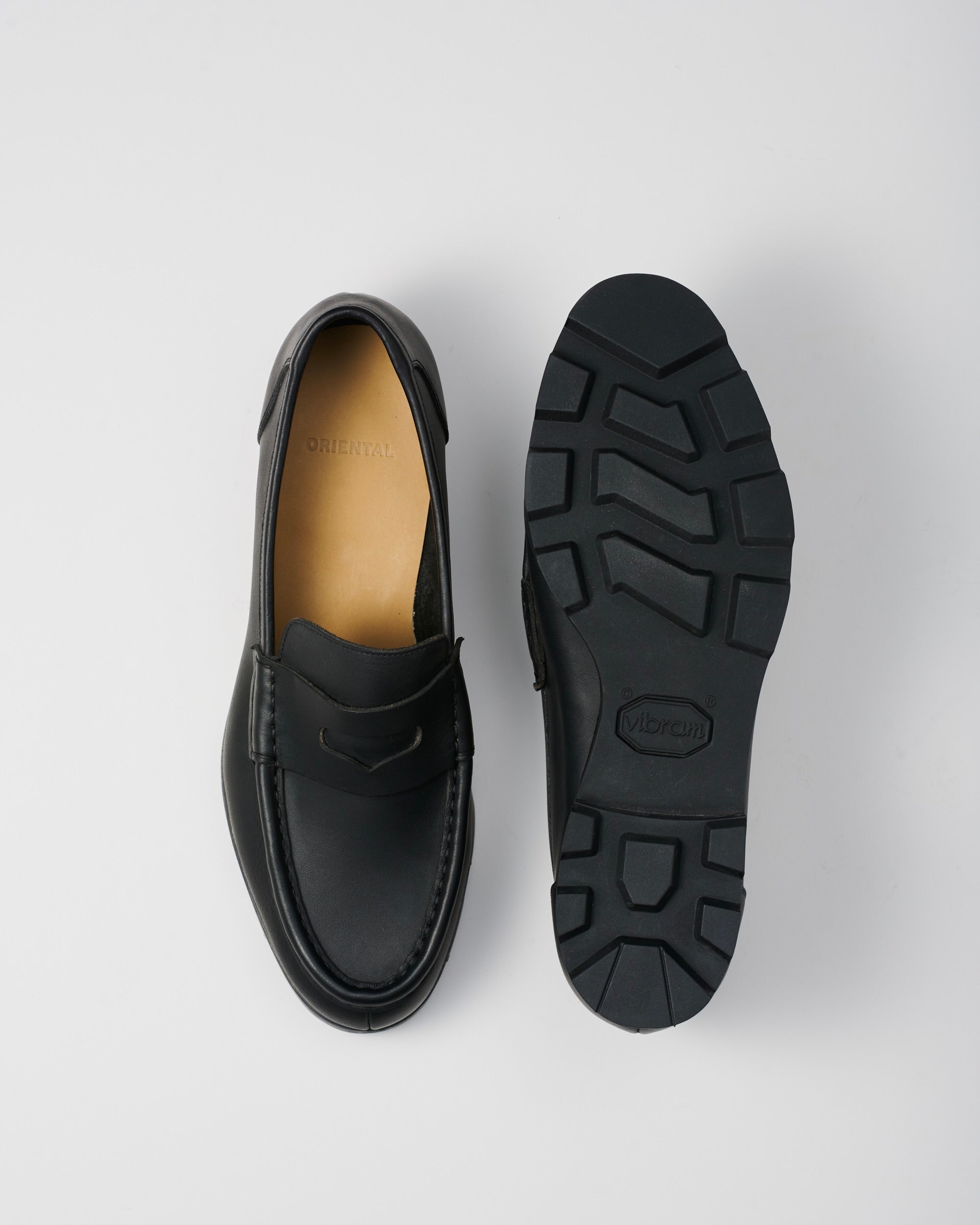 ORIENTAL オリエンタル 510 Rugged moccasin Black (FG-0510) コイン