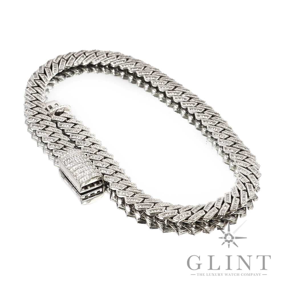 マイアミ キューバン リンク チェーンネックレス ｜ GLINT ｜ 高級時計