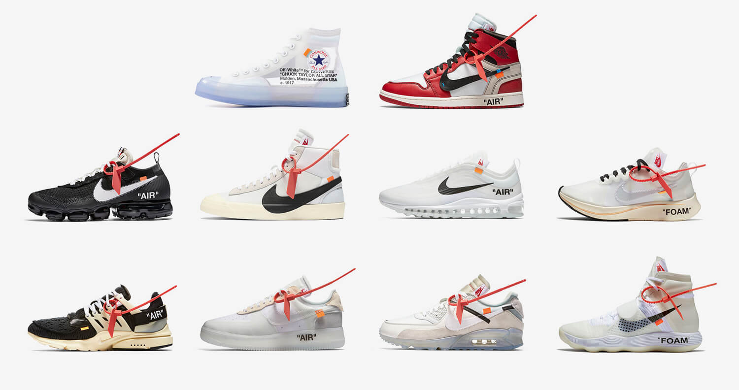 ナイキ×オフホワイトが手掛ける激レアスニーカー「The Ten(ザ・テン