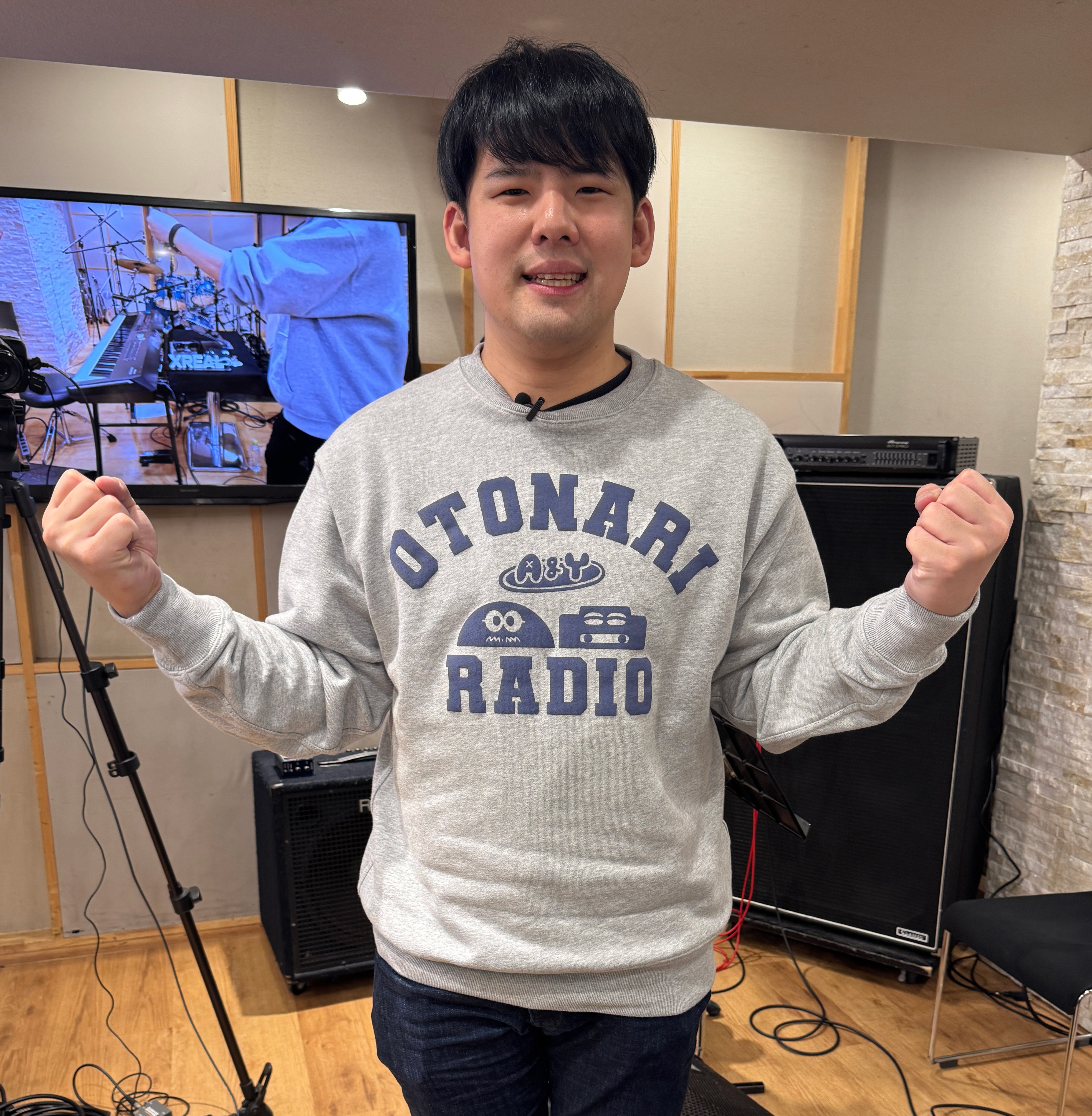 おとラジ カレッジ風スウェット – おとラジSHOP