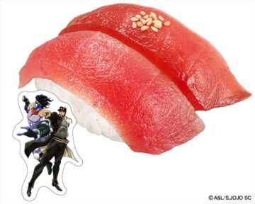 スシロー×「ジョジョ」初コラボ 「スターダストクルセイダース」承太郎