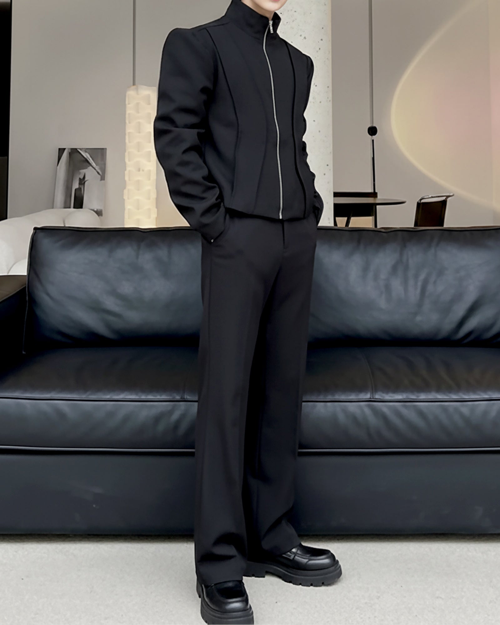 シグネチャーラインジップジャケット Ot30055