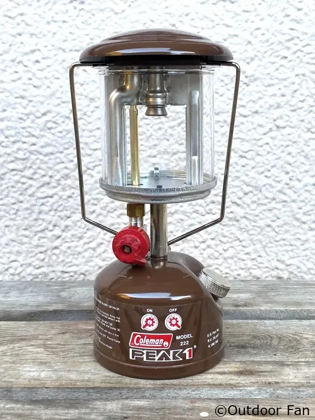 ミント品】コールマン 222 茶 1/83製 ピークワンランタン G2A