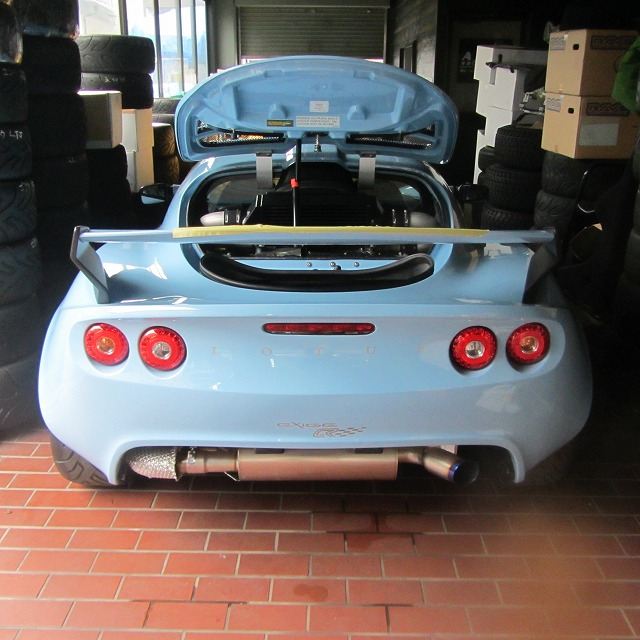 OUTERPLUS ロータス エリーゼ・エキシージ 2ZZ 右1本出し エキゾースト