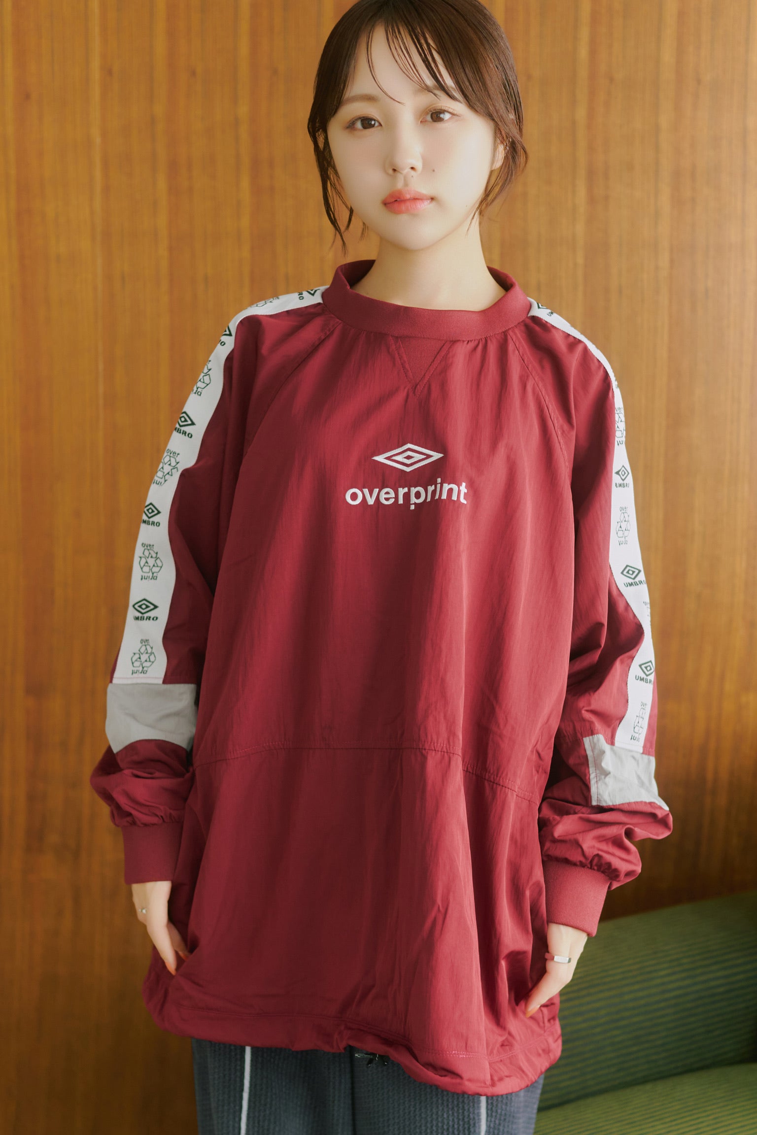 UMBRO * over print Drill top