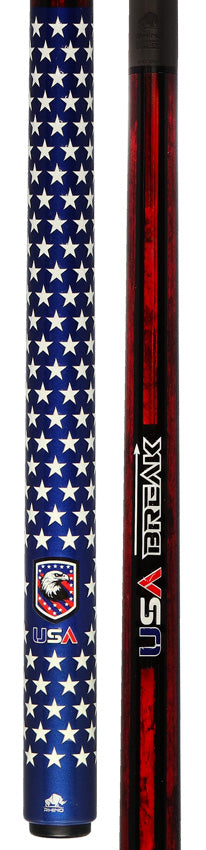Rhino RCBRKVOYUSA Voyager Series Carbon Break Cue - USA
