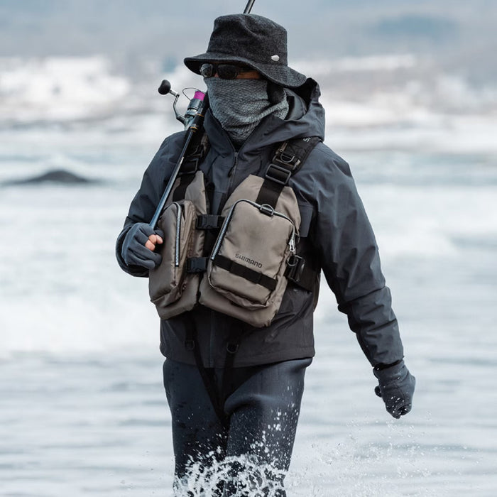 シマノ ライフジャケット VF-068T ゲームベストライト ブラック