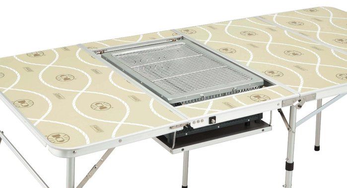 Coleman スリム四折BBQテーブルの商品紹介 | hinata〜もっとそとが好き