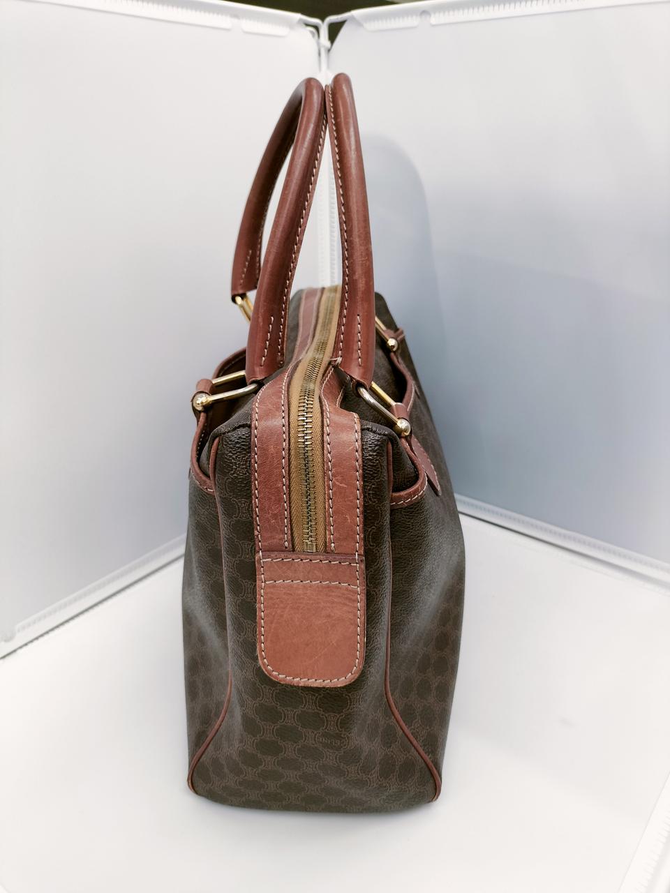 CELINE|セリーヌ マカダム ミニボストンバッグ|【ハードオフ公式通販