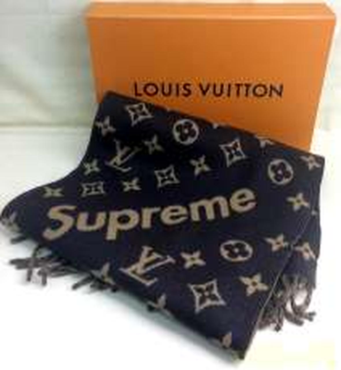LOUIS VUITTON|SUPREMEコラボ マフラー|【ハードオフ公式通販】オフ