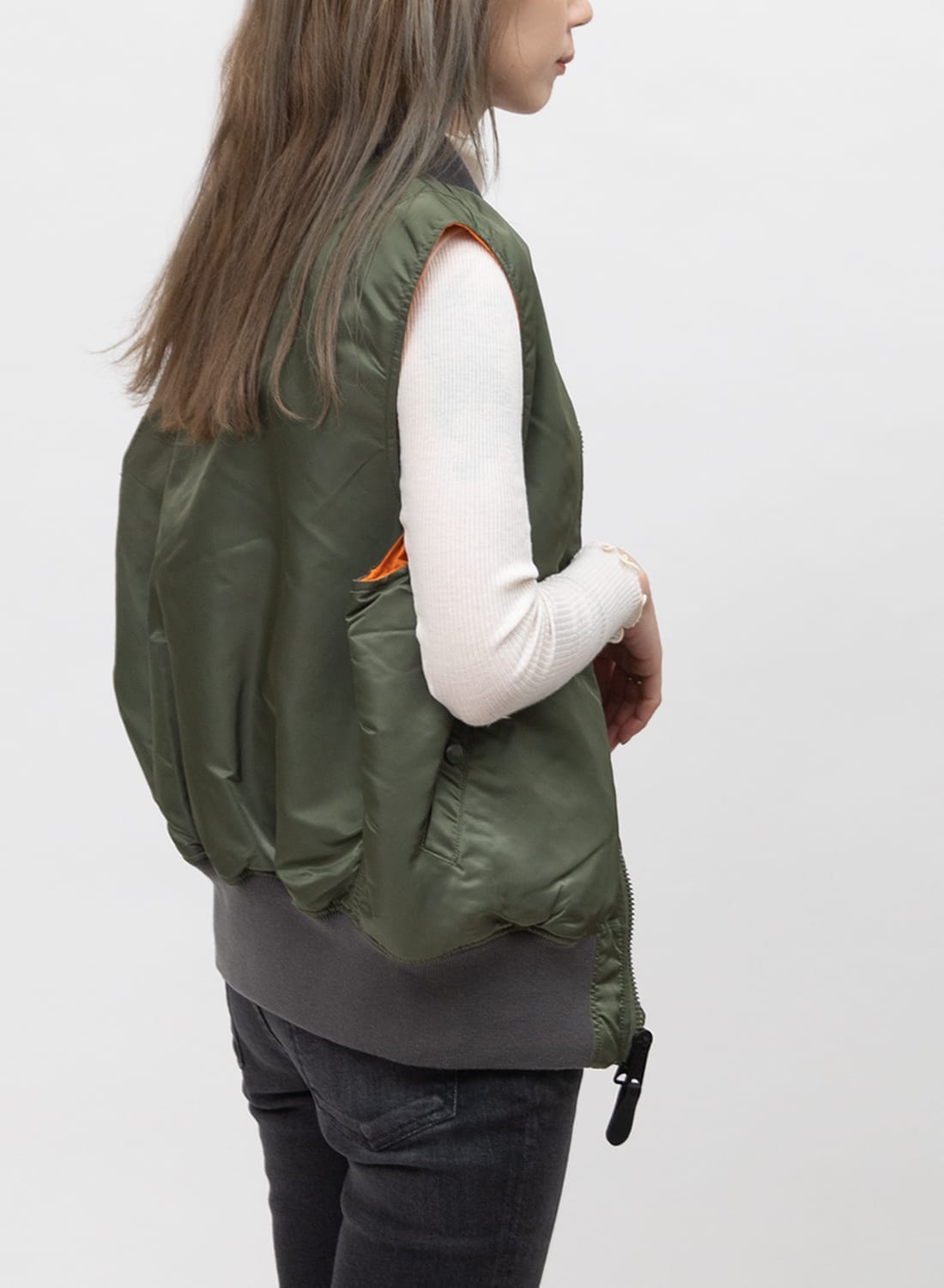 MA-1 VEST|MA-1ベストMA-1ベスト| MOONLOID