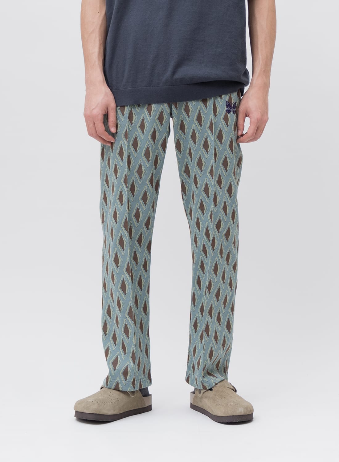 TRACK PANT - POLY JQ.|トラックパンツ - ポリ ジャカードトラック