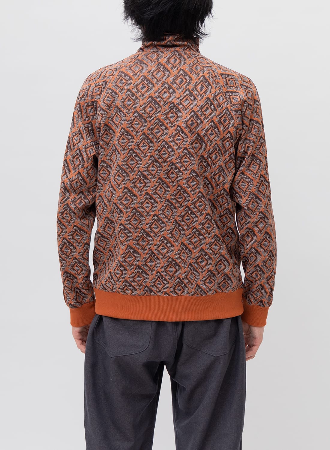 TRACK JACKET - POLY JQ.|トラックジャケット - ポリ ジャカード