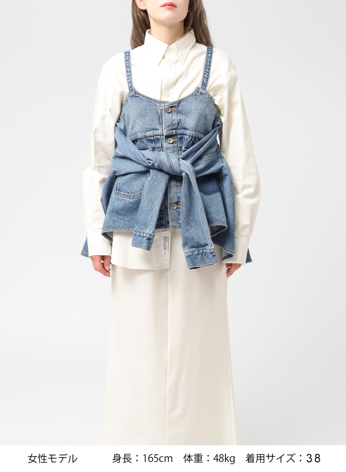 DENIM CAMISOLE|デニム キャミソールデニム キャミソール| MOONLOID