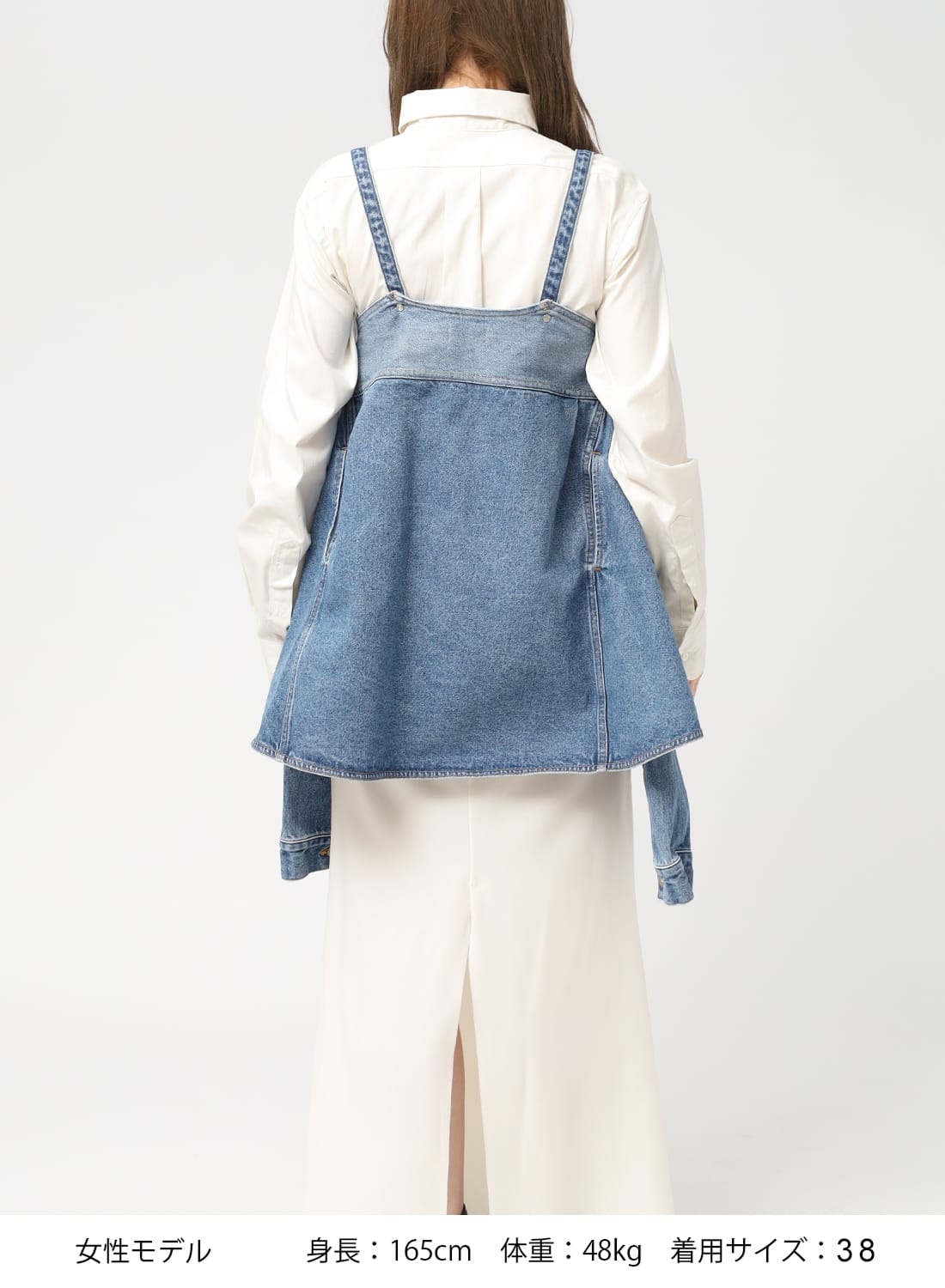 DENIM CAMISOLE|デニム キャミソールデニム キャミソール| MOONLOID