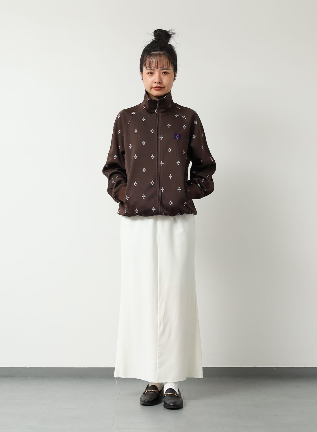 TRACK JACKET - POLY JACQUARD|トラックジャケット - ポリ ジャカード