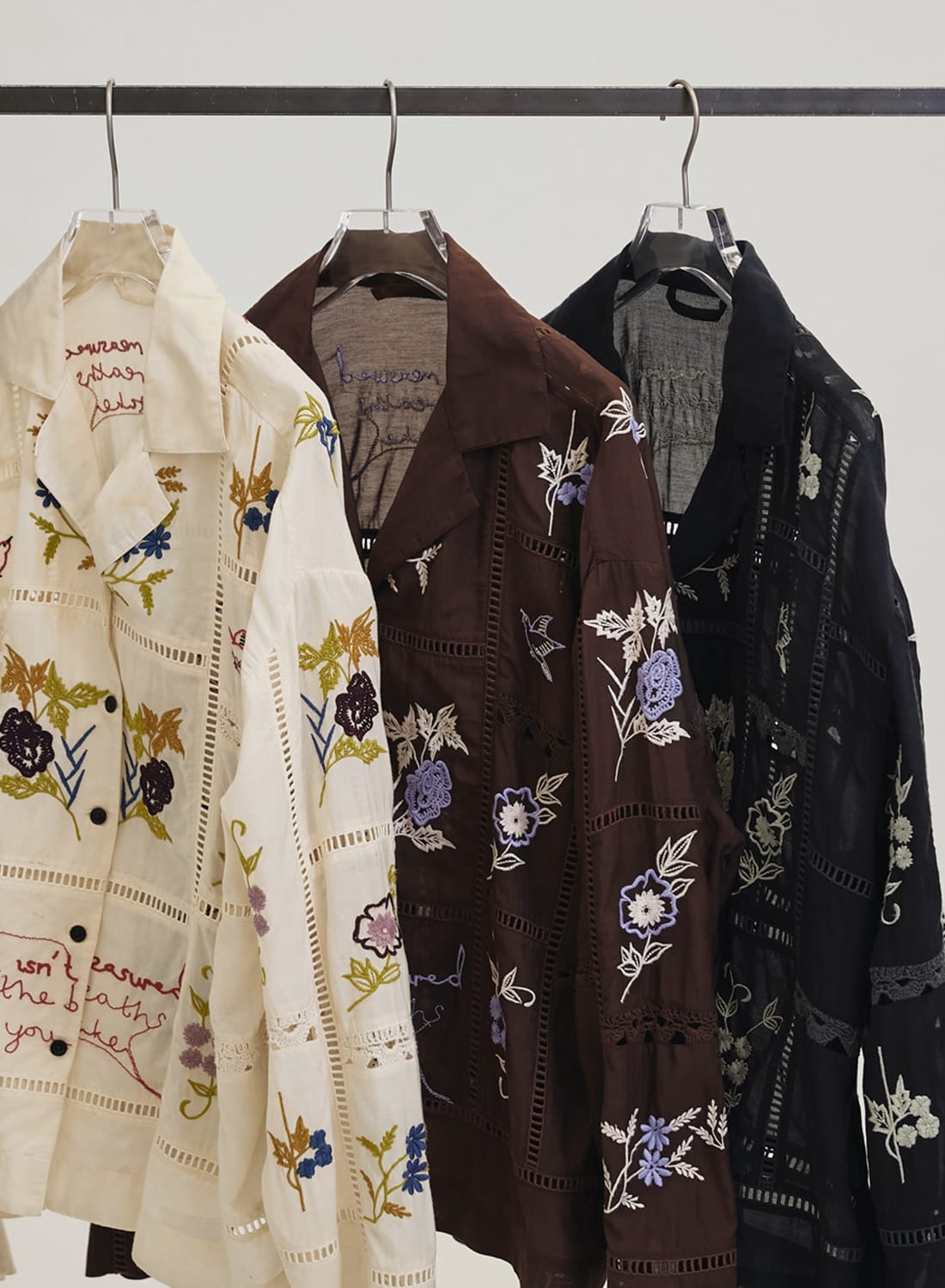 EMBROIDERY PATCHWORK SHIRTS|【26SS先行予約】エンブロイダリー
