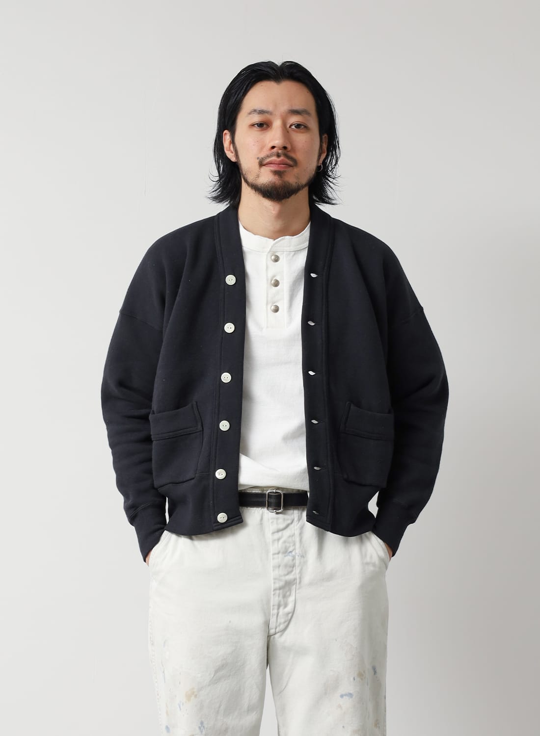 EXTRA COTTON FLEECE CARDIGAN|エクストラコットンフリース