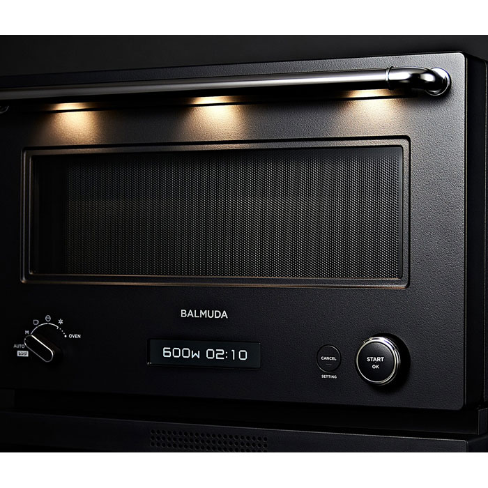 バルミューダ オーブンレンジ BALMUDA The Range 20L K09A-BK ブラック