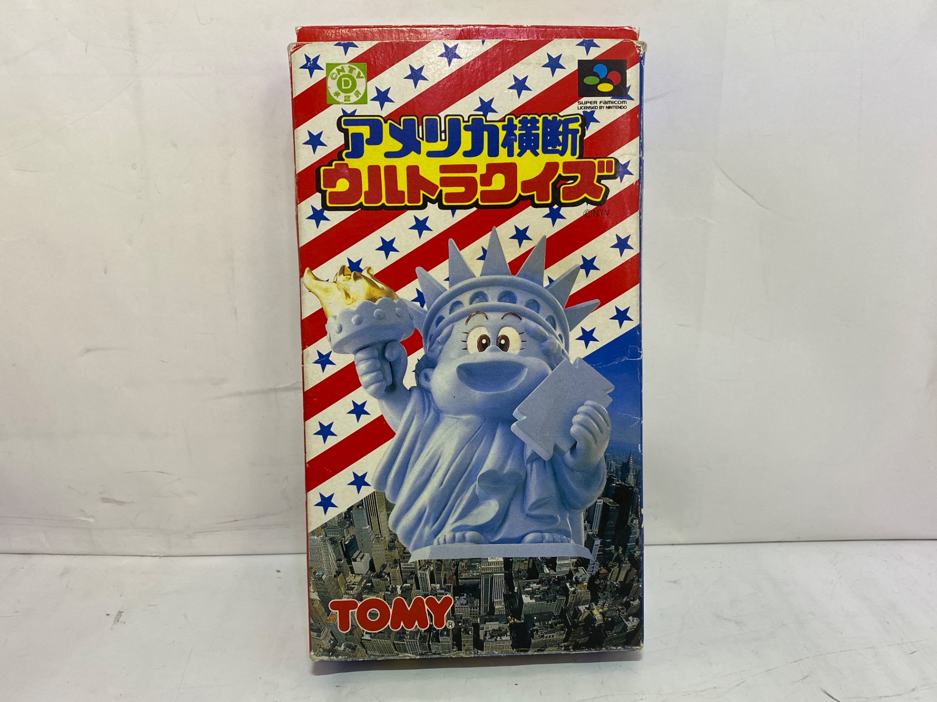 TOMY スーパーファミコン用ソフト アメリカ横断ウルトラクイズの激安