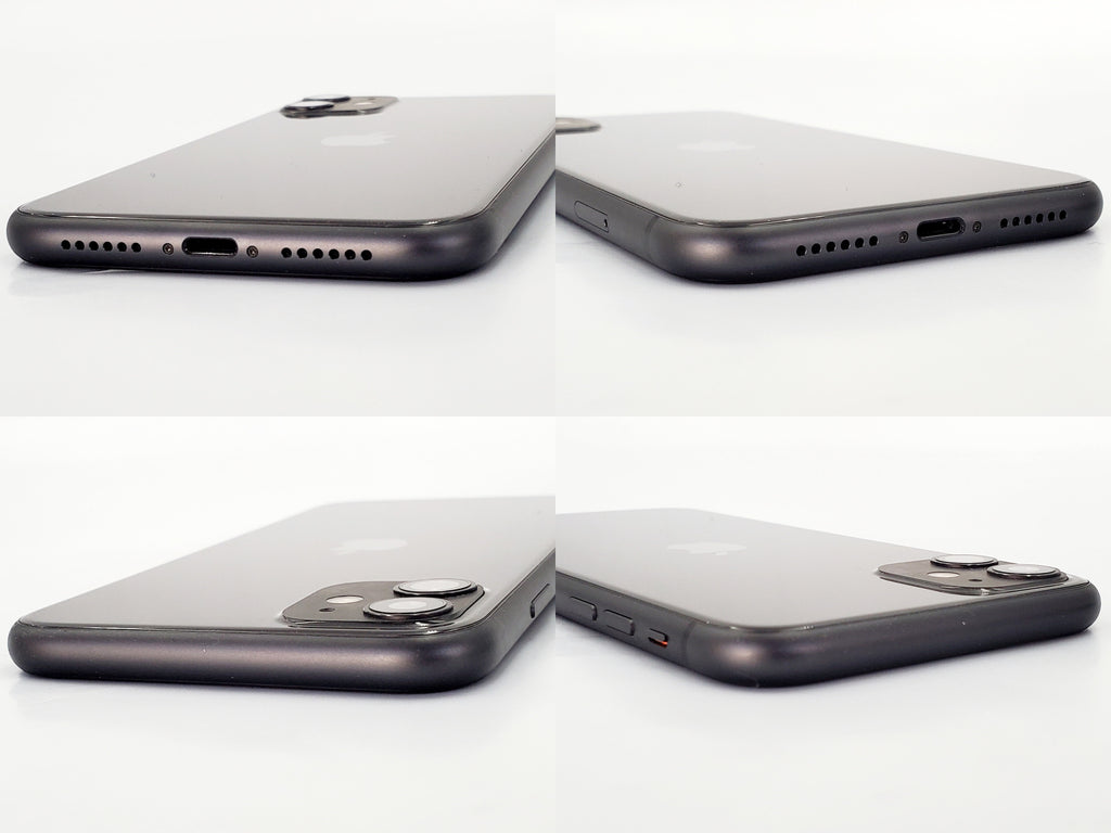 Cランク】SIMフリー iPhone11 128GB ブラック MWM02J/A A2221