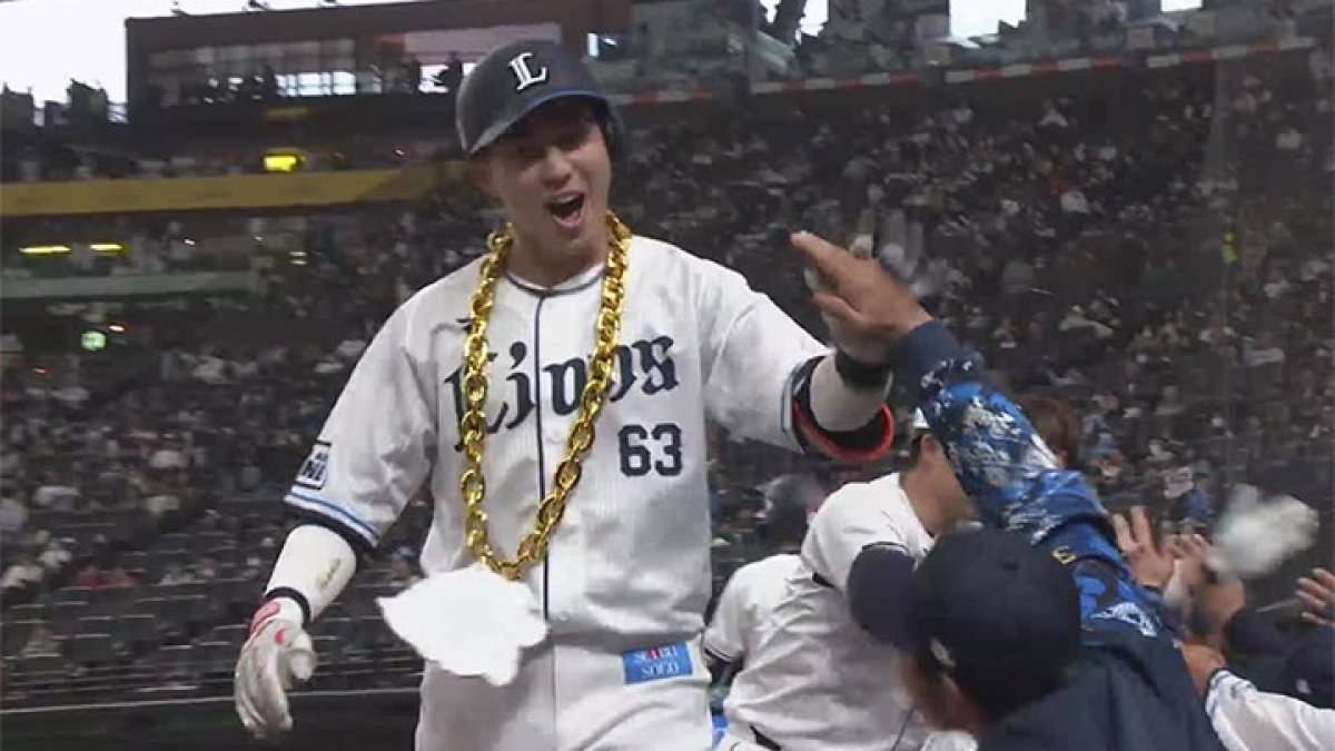 長谷川信哉がレフトスタンドへ今季初本塁打 埼玉西武が3点を先制｜パ