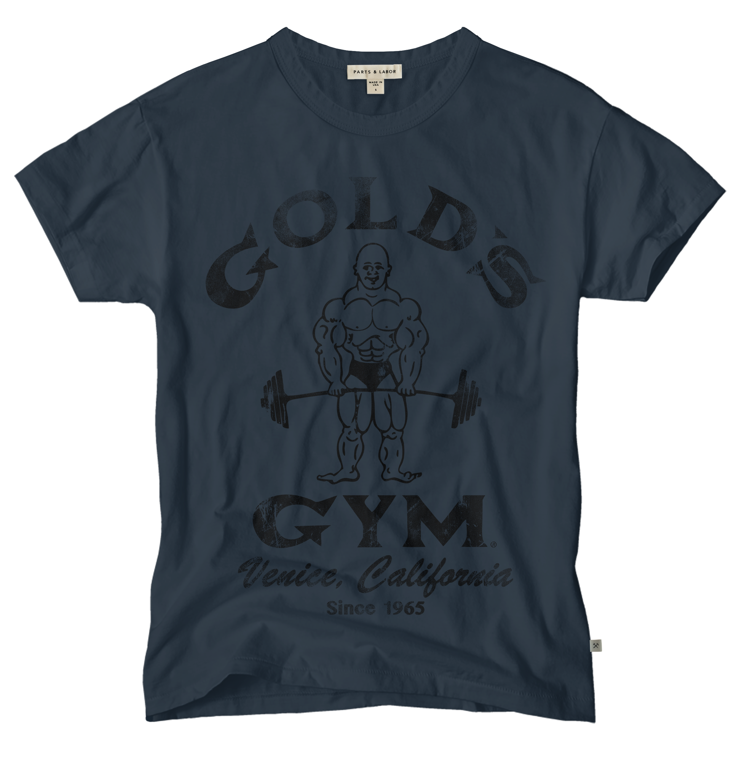 Gold's Gym Venice California Strongman Vintage Graphic T-shirt