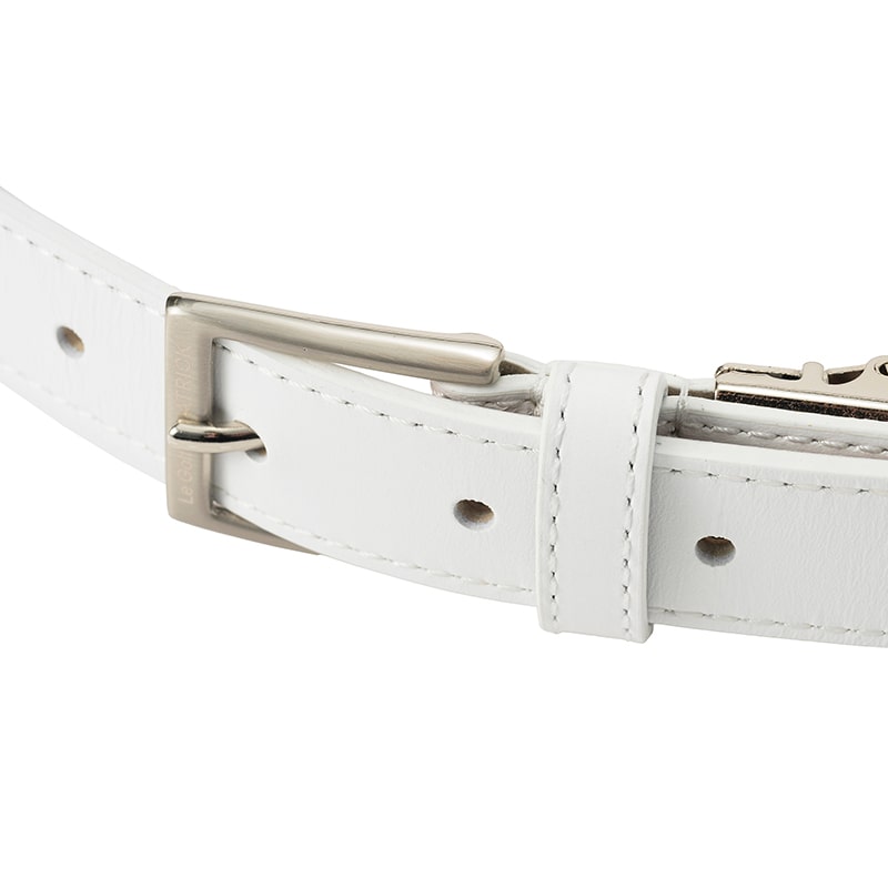 ゴルフ｜レディース｜ダブルスラッシュレザーベルト（WHT） – PATRICK