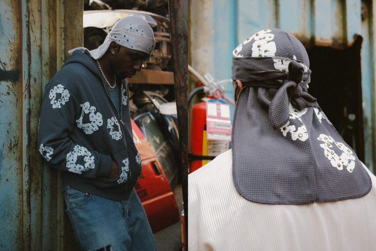 Denim Tears Hit the Gas with Rhinestone Cotton Wreath Collection