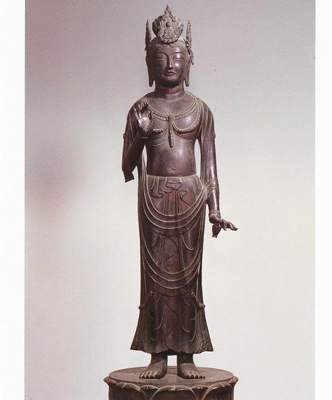 奈良・法隆寺/観音菩薩立像（夢違観音）(白鳳)】像高86．9cm