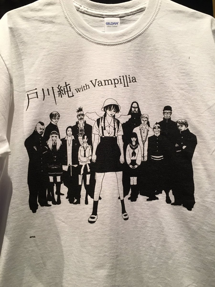 本日リキッドルームにて、冨樫義博先生による戸川純 with Vampillia
