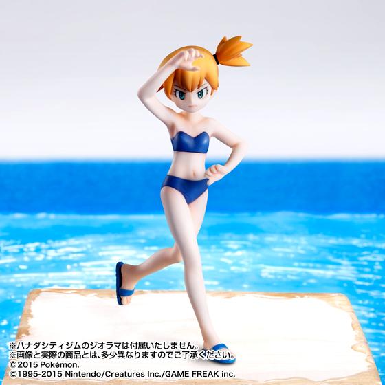 タケシに続き、カスミのリアルフィギュアが登場！ ゲーム初登場時の