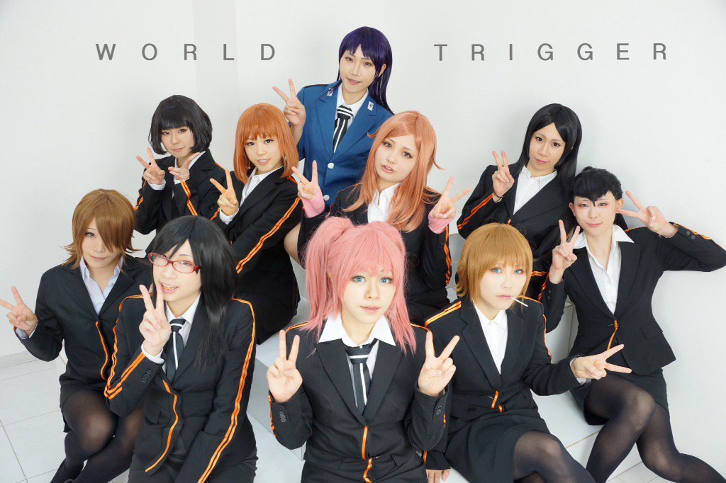 コスプレ/ワールドトリガー】 とりあえず1枚！ オペレーター集合♡♡♡